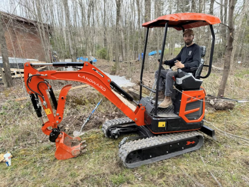 MInikoparka Gąsienicowa waga 1000 kg
