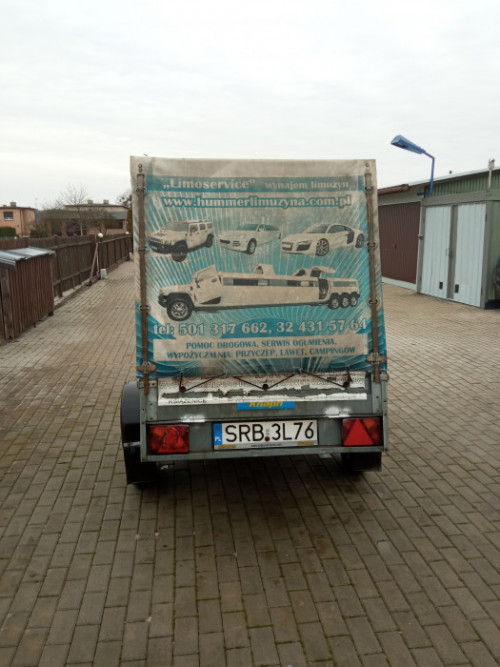 Przyczepy towarowesprzedam przyczepa lekka NEPTUN rok 2012