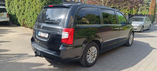 Lancia Voyager 3.6 V6 Silver, 283 KM, automat,2xDVD,nawigacja,skóra ,7