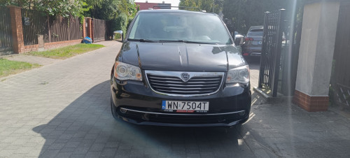 Lancia Voyager 3.6 V6 Silver, 283 KM, automat,2xDVD,nawigacja,skóra ,7