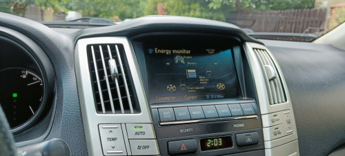 Lexus RX II400h ,Président. 4x4 ,hybryda,skóra ,szyberdach,bezwypadkow