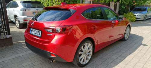 Mazda 3 III2.0 Sports-Line, automat,skóra,ksenony,nawigacja,kamera,bez