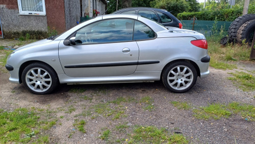 Peugeot 206 CC 2003 r 2.0 benzyna