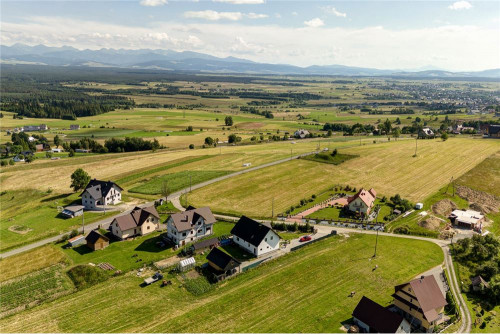 Dom w Jabłonce z widokiem na Tatry