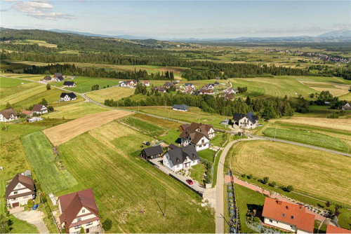 Dom w Jabłonce z widokiem na Tatry