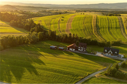 Widokowa działka na Sądlu