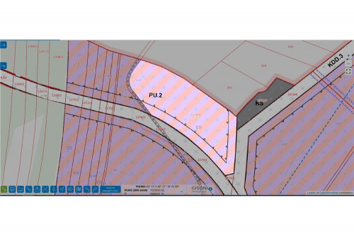 Przemysłowo usługowa działka k. Mielca - 1,56 HA