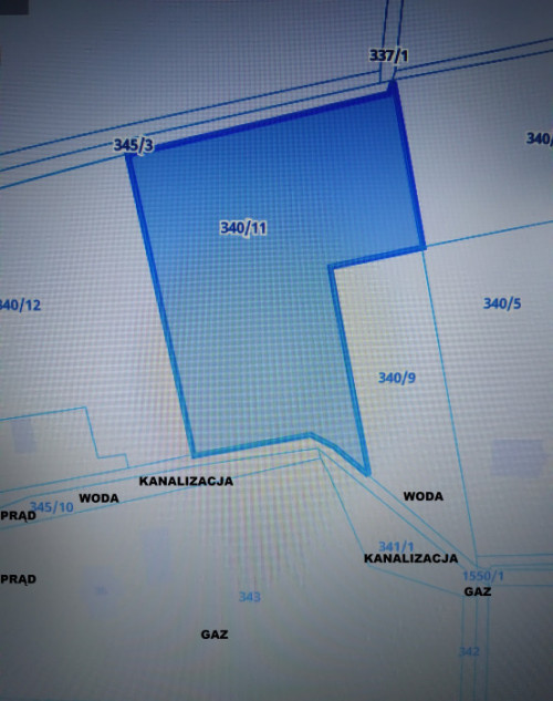 Działka budowlana w centrum Dominikowic (woj.małopolskie)