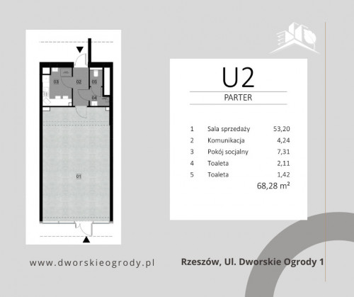 Lokal usługowy 68 m2 | parter | witryna | osiedle Krakowska