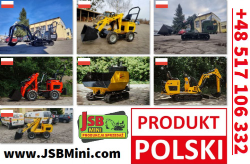 Ładowarka Koparka Wozidło - NOWE 2025 - Prosto od Producenta JSB POLSK