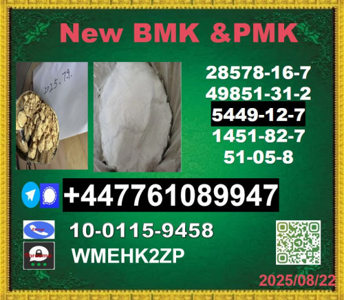 New B.M.K 5449-12-7 P.M.K Powder 28578-16-7 Wholesale Supply