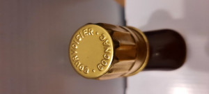 Courvoisier Cognac Luxe-100ml piersiówka lata 80 XXwieku