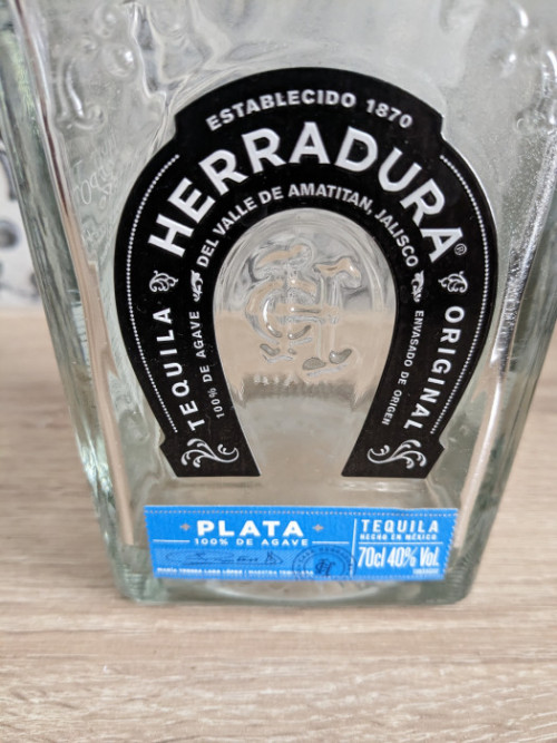 Tequila Herradura 0,7l -PUSTA-kolekcjonerska- real foto