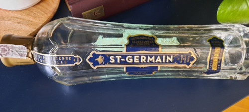 Butelka 0.75l ST-Germain 32cm PUSTA kolekcjonerska- real foto