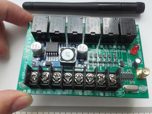 Nadajnik 2.4GHZ DC 7V-28V, 20A, DIY odbiornik nadajnik zdalnego sterow