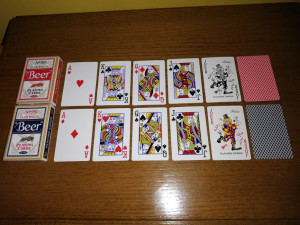Karty do gry kolekcja nr 18 Chiny - 7 talii po 52 szt.