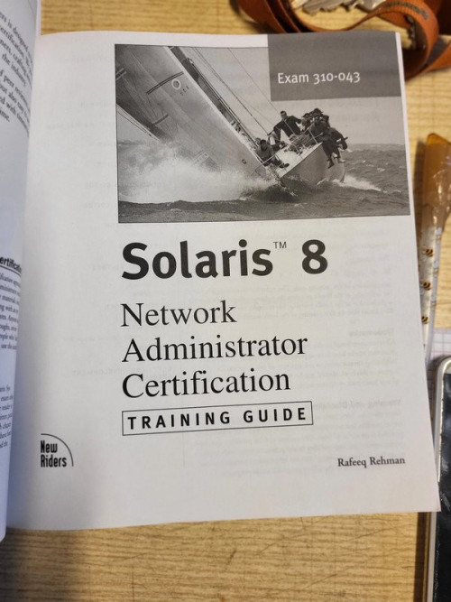 Solaris 8 Network Administrator Certification Training Guide (2001rok)