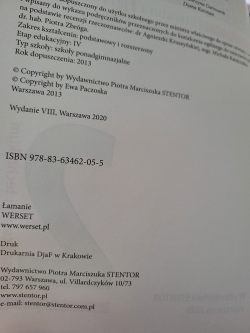 Przeszłość to dziś Ewa Paczoska cz1