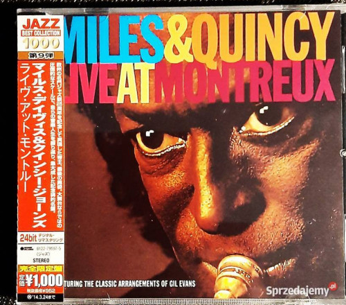 Polecam  CD Koncertowy Live At Montreux Miles Davis QuincyJones