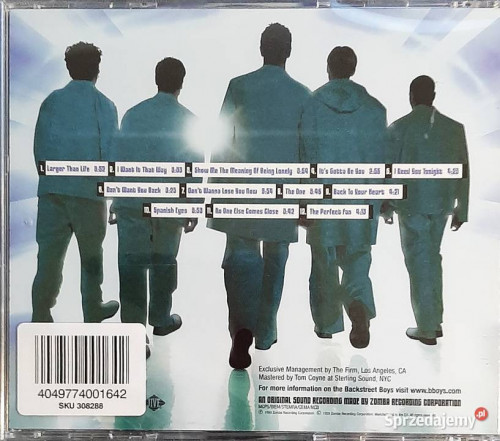 Polecam Album CD Zespołu Back Street Boys - Millennium