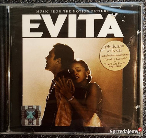 Polecam Wspaniały Album CD MADONNA -Evita CD Nowa !