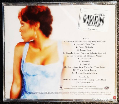 Polecam Album CD KELLY ROWLAND - Album Simply Deep