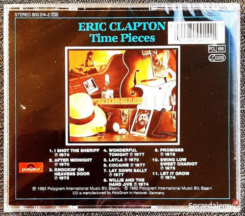 Polecam Album CD ERIC CLAPTON -Album The Best CD
