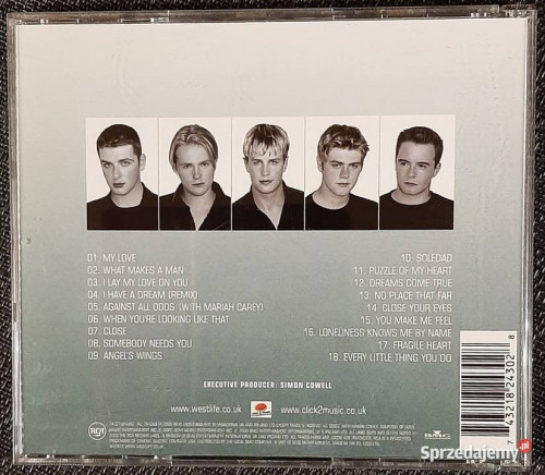 Polecam Album CD Zespołu WESTLIFE Album CD Coast To Coast