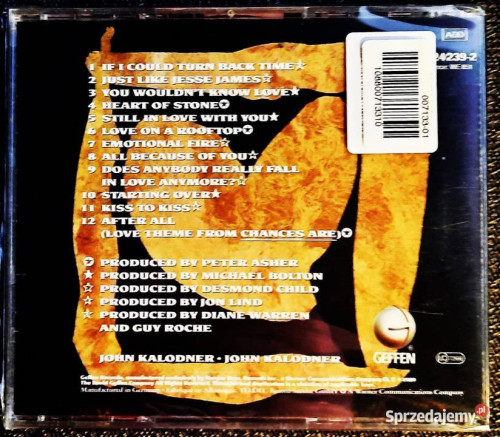Polecam Wspaniały Album CD CHER -Album Heart of Stobne CD