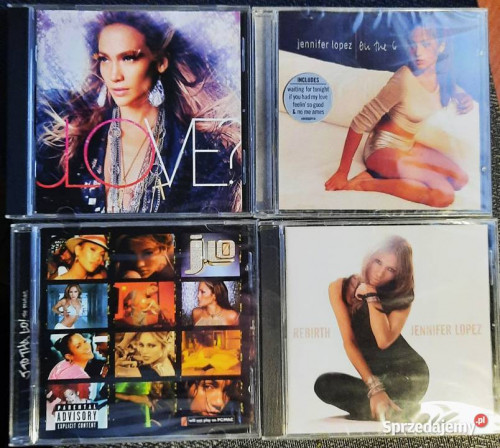 Polecam Zestaw Najlepszych 4 płyt CD JENNIFER LOPEZ 4 XCD