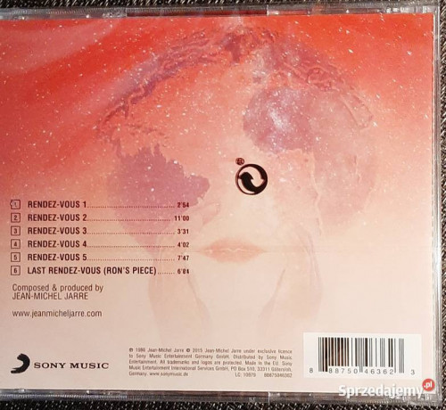 Polecam Znakomity Album CD JEAN-MICHEL JARRE Album Rendez-Vo