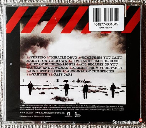 Polecam Album CD Kultowego Zespołu U2- Album How Dismantle