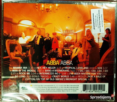 Znakomity Album Cd Abba The Visitors CD