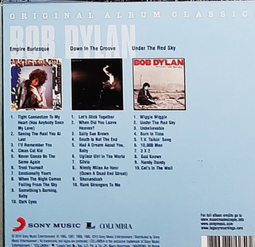Polecam Znakomity Zestaw 3 płytowy CD BOB DYLAN CD Dyskograficzne