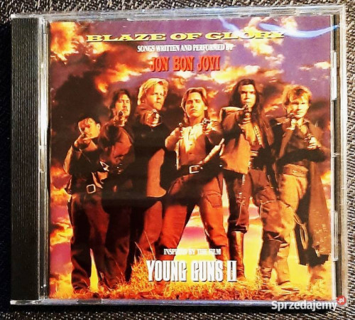 Polecam Album CD BON JOVI -Album Blaze Of Glory Young Guns