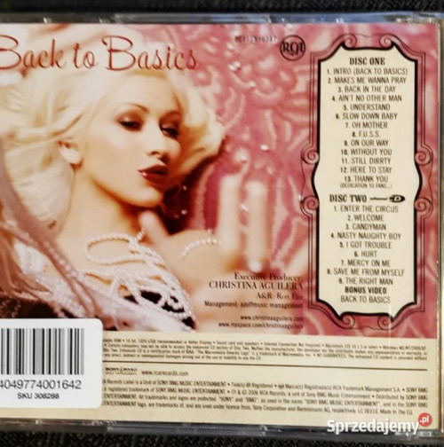 Polecam  Album 2X CD CHRISTINA AGUILERA- Back To Basics CD De LUX