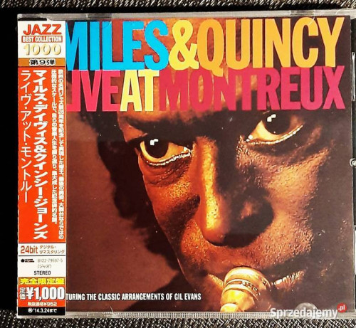 Znakomity Album Koncertowy Live Montreux MILES DAVIS Quincy Jones Band