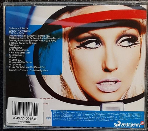 Polecam Album CD CHRISTINA AGUILERA - Album Keeps Gettin Better