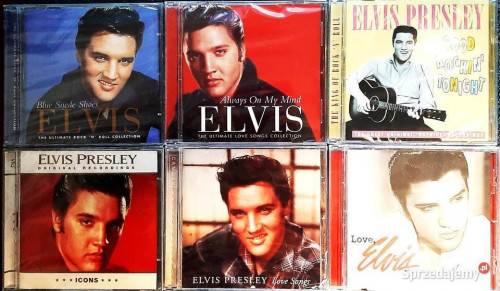 Wspaniały Zestaw 6 Albumów 7 CD ELVIS PRESLEY CD Nowe