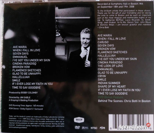 Polecam Album CD Andrea Bocelli -Amor CD