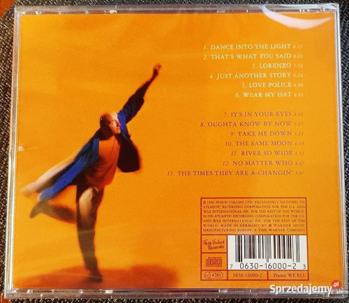 Wspaniały Album CD PHIL COLLINS- Album Dance Into The Light