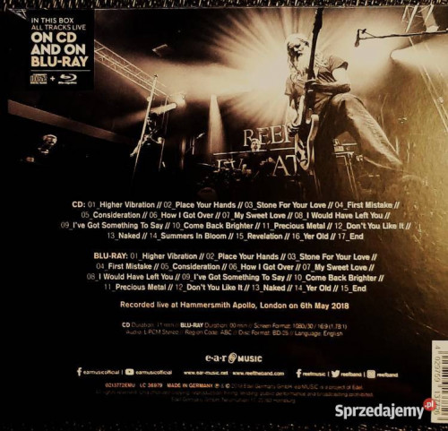 Polecam Rewelacyjny Koncert JIMI HENDRIX BLU RAY- Koncert Is