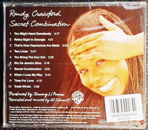 Polecam Album CD RANDY CRAWFORD - Album Secret Combination C
