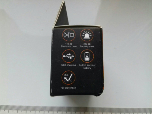 Elektryczny dzwonek rowerowy i alarm, na akumulator USB, głośny 120 de