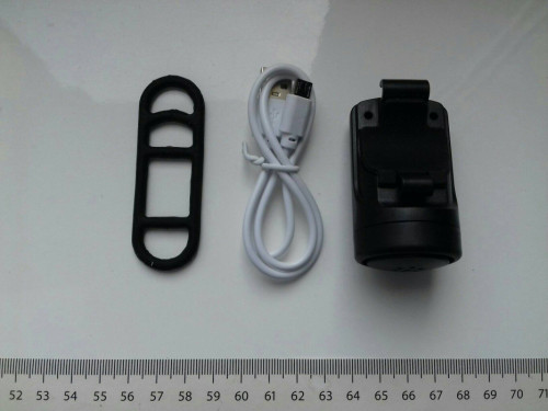 Elektryczny dzwonek rowerowy i alarm, na akumulator USB, głośny 140 de