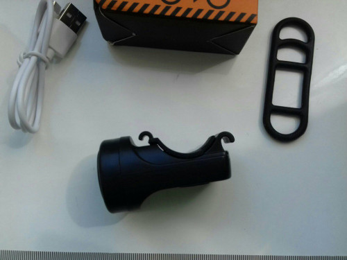 Elektryczny dzwonek rowerowy i alarm, na akumulator USB, głośny 120 de