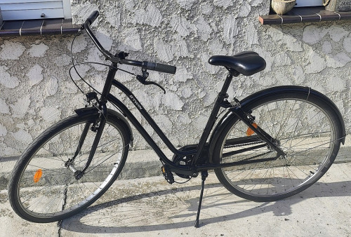 Rower Damski BTWIN Koła 28” Kolor Czarny DECATHLON Jak Nowy SPRAWNY