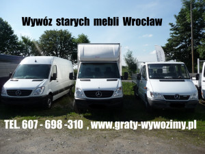 wywóz starych mebli Wrocław,opróżnianie mieszkań,piwnic,utylizacja