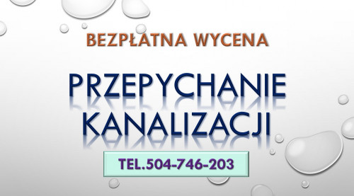 Przepychanie toalet, Wrocław, t.504-746-203. Udrożnienie odpływu, cena