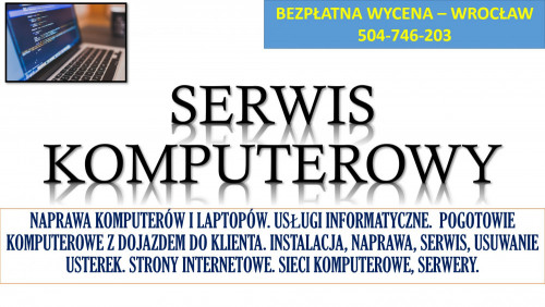 Założenie strony internetowej, Wrocław, cennik, usługi informatyczne